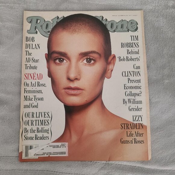 Sinead Sinéad O'Connor Rolling Stone Magazine October 29 1992 - Picture 1 of 9